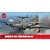 Airfix 1/72 scale Boeing B-17G / Fortress Mk.III model kit box art showing two B-17 bombers in flight dropping bombs over a cloudy landscape.