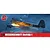 Airfix 1/72 scale Messerschmitt Me410A-1 model kit box art featuring a dramatic illustration of the aircraft in flight.