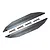 GPM Aluminium Nerf Bars 2Pcs - Grey Silver TXMS014-GS