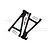 GPM Aluminium Rear Lower Suspension Arms 2Pcs - Black ERV056-BK