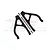 GPM Aluminium Rear Upper Suspension Arms 2Pcs - Black ERV057-BK