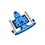 GPM Aluminium Front Skid Plate - Blue LM331F-B