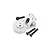GPM Aluminium 25T Servo Horn with Built in Servo Saver - Silver MGO025T-S
