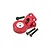 GPM Aluminium 25T Servo Horn with Built in Servo Saver - Red MGO025T-R