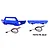 GPM Aluminium Front and Rear Bumper Set with LED Lights - Blue TXMM330FR-B
