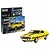Revell 1/25 scale 1970 Shelby Mustang GT500 model car kit, featuring the product packaging and a fully assembled yellow model car.