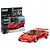 Revell 1/24 scale Lamborghini Countach LP500S plastic model kit box and a fully assembled red model car.