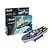 Revell 1/72 scale Patrol Torpedo Boat PT-160 model kit box and a fully assembled, painted model on a display stand.