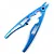 A blue anodized aluminium multi-function shock plier tool by Yeah Racing, shown against a plain white background.