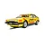 A 1/32 scale Scalextric slot car model of the 1983 Rover SD1 BTCC race car, featuring a yellow livery with Hepolite and Esso branding on a white background.