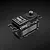 Power HD Aluminium TDS-2 Low Profile 8.4V 25kg Coreless Metal Geared Servo - Black TDS-2-BK