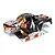 Maverick 1/10 Quantum2 MT Painted Body Shell - Orange/Black 150414