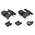 Losi Left and Right Bulkheads with Retainer Set LOSB2257