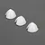 E-Flite Spinner 3Pcs - White EFLU2903