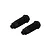 ARRMA Aluminium 16x62mm Shock Bodies 2Pcs - Black ARA330777
