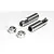Axial Aluminium 11x39.5mm Shock Bodies 2Pcs - Silver AXI233032