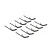 ARRMA Long Body Clips 10Pcs ARA480063