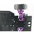 Yeah Racing Aluminium Rear Lower Suspension Arms 2Pcs - Purple E10-002PP