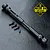 MST steel telescopic CVD driveshaft with included pins and a grub screw on a textured black surface.