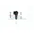 GPM Aluminium 25T Servo Horn - Black SLA025TSH-BK