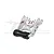 GPM Aluminium Rear Adjustable Wheel Bar - Silver LMT040R-S