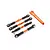 Traxxas Aluminium 39mm Front and 49mm Rear Camber Links 4Pcs - Orange 3741T