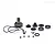 Reefs RC Steel LP Servo Gear Set REEFS26