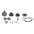 Reefs RC Steel Raw 500 Servo Gear Set REEFS57