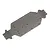 Maverick 1/20 Aluminium Main Chassis - Grey 150704