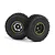 Maverick Doha Wheels on 12 Spoke Green Rims 2Pcs - Glued Wheels 150736