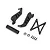 Losi Wheelie Bar Set - Black LOS241052