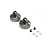 TLR Aluminium Bleeder Shock Caps 2Pcs - Gunmetal TLR243040