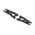 ARRMA Front Suspension Arms 2Pcs ARA330847