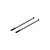 ARRMA 3x60mm Shock Shafts 2Pcs ARA330844