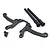RC Maker Carbon Fibre Rear Vertical Body mount with Body Posts Set SP-10016