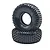 Reefs RC 1.9" Cheater (Grey Compound) Rock Crawler Tyres with Foam Inserts 2Pcs REEFS177
