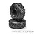 JConcepts 2.9" Tusk (Green Compound) Tyres with Foam Inserts 2Pcs 4045-02