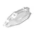 XRAY 1/10 Epsilon 2D Buggy Unpainted Body Shell - Clear 329719