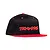 Traxxas Snap Hat Flat Bill Cap - Red/Black 1183-BLR