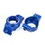 Traxxas Aluminium Steering Hubs 2Pcs - Blue 7832-BLUE