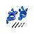 Traxxas Aluminium Steering Hubs 2Pcs - Blue 7836-BLUE