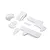 Losi 1/10 Body Panel Set - White LOS-1890