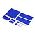 Losi 1/10 Wing Panel Set - Blue LOS-2853
