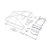 Losi 1/10 Roll Cage Set - White LOS-2409