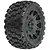 Pro-Line 5.7" Badlands MX57 Tyres on Black Raid Rims - Glued Wheels 2Pcs PRO1019811