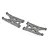 Pro-Line Bash Armour Rear Suspension Arms 2Pcs - Stone Grey PRO640005