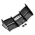 ARRMA 1/8 Raider Rear Wing - Black AR402002