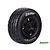 Louise 2.2/3.0" Rocket Tyres on Black Rims - Glued Wheels 2Pcs L-T3154SBAA