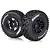 Louise 2.2/3.0" Pioneer Tyres on Black Rims - Glued Wheels 2Pcs L-T3148SBTR
