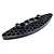 A black 3D-printed RC car front bumper with a honeycomb internal structure and circular mounting holes, isolated on a white background.